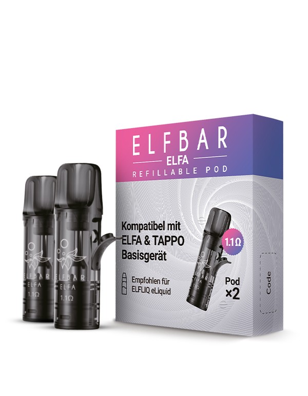 ELFBAR ELFA Refillable Pods Leerpods 2 Stück