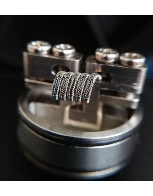 RD-Coils Handmade Staggered Fused Clapton NI80 Coi...