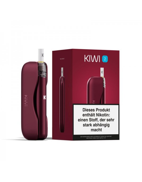 KIWI 2 KIT E Zigarette Inkl. Powerbank Red Velvet