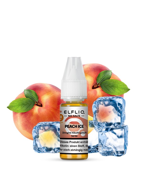 ELFLIQ PEACH ICE Nikotinsalz Liquid 10mg/ml