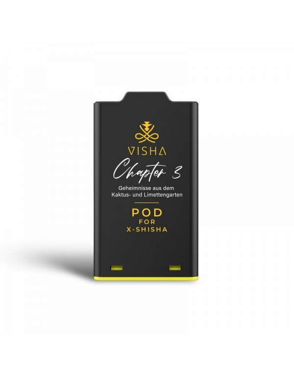 VISHA - X-Shisha Pod Chapter 3 - 0mg - Geheimnisse aus dem Kaktus und Limettengarten