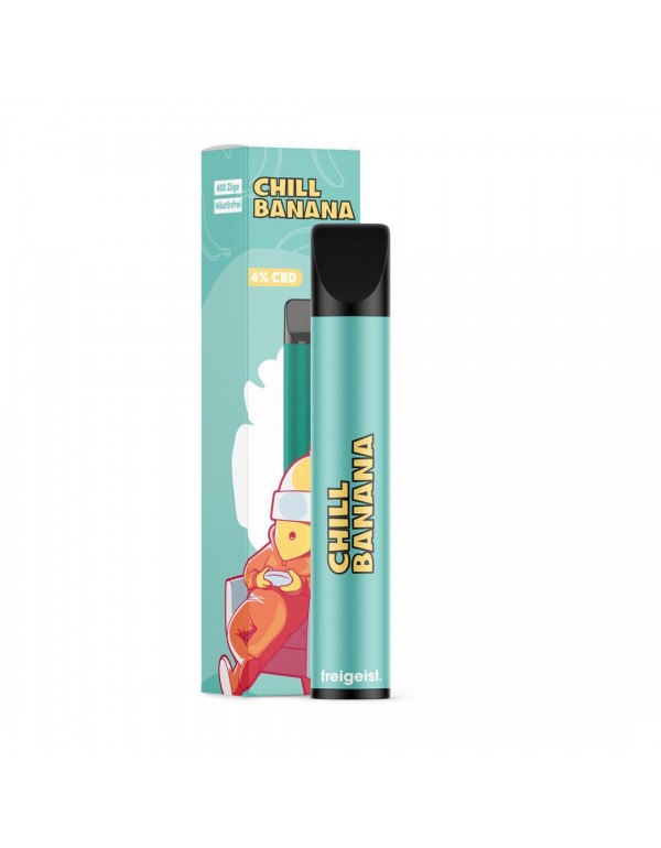 FREIGEIST E Zigarette Chill Banana Vape Pen 500 Z...