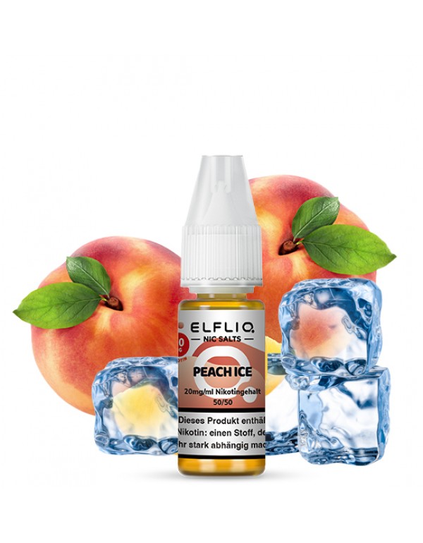 ELFLIQ PEACH ICE Nikotinsalz Liquid 20mg/ml