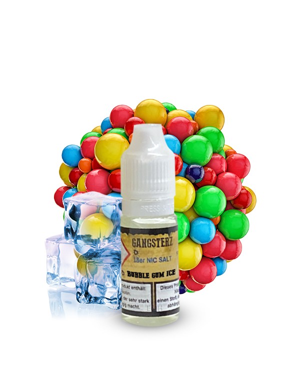 GANGSTERZ Bubblegum Ice Nikotinsalz Liquid 18mg/ml...