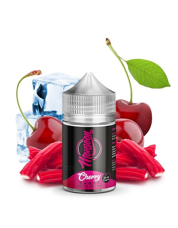 MONSOON - Cherry Candy Liquid 50ml 0mg