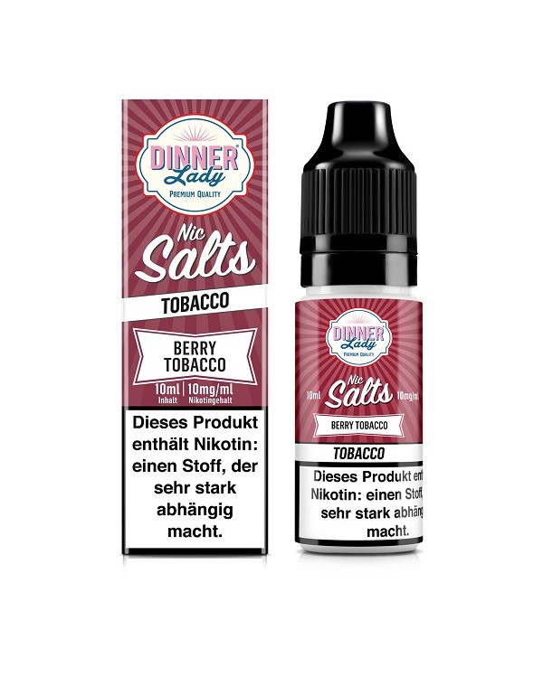 Dinner Lady BERRY TOBACCO 10mg/ml Liquid 10ml