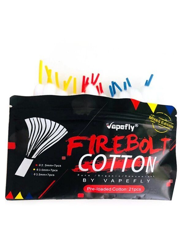 Vapefly Firebolt Mixed Cotton Strands Wattesticks