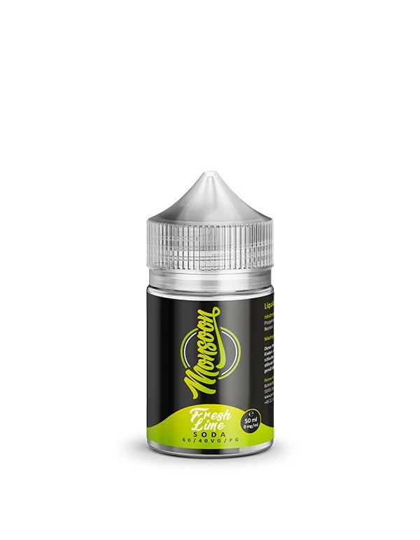 MONSOON - Fresh Lime Soda Liquid 50ml 0mg