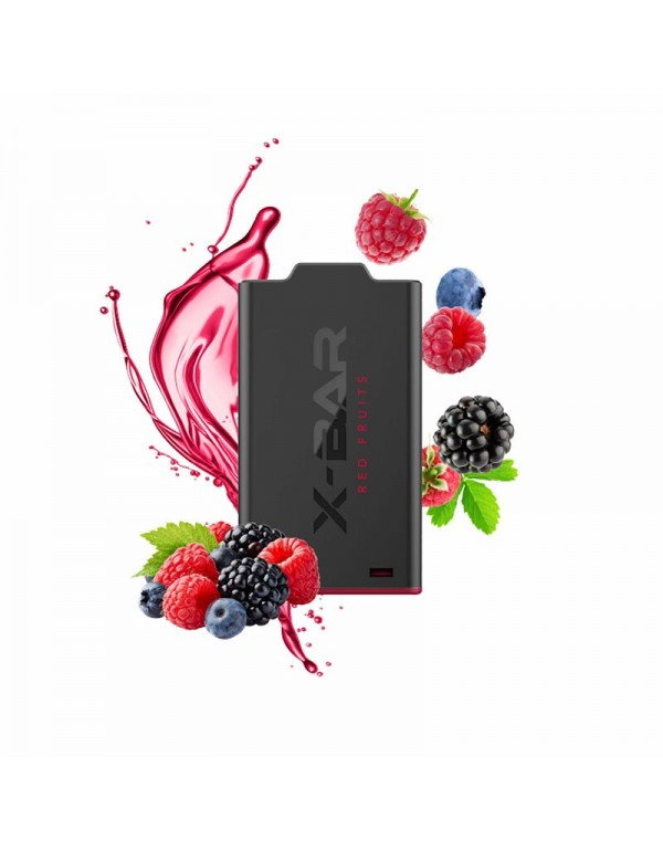 X-Shisha Pod Red Fruits Nikotinfrei by X-BAR