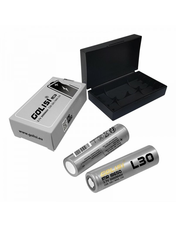 *NEU* GOLISI L30 Akku 18650 - 15A - 3000mAh