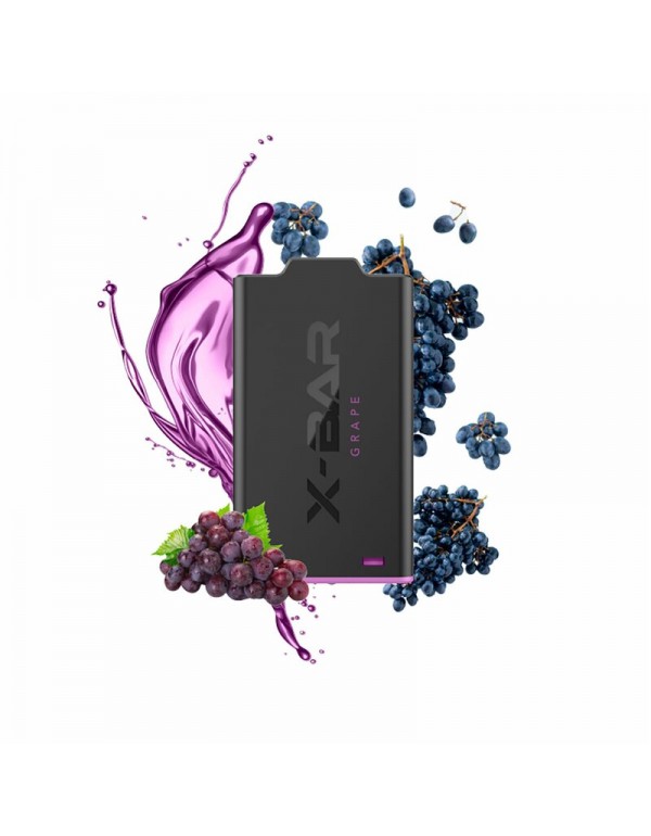 X-Shisha Pod Grape Nikotinfrei by X-BAR