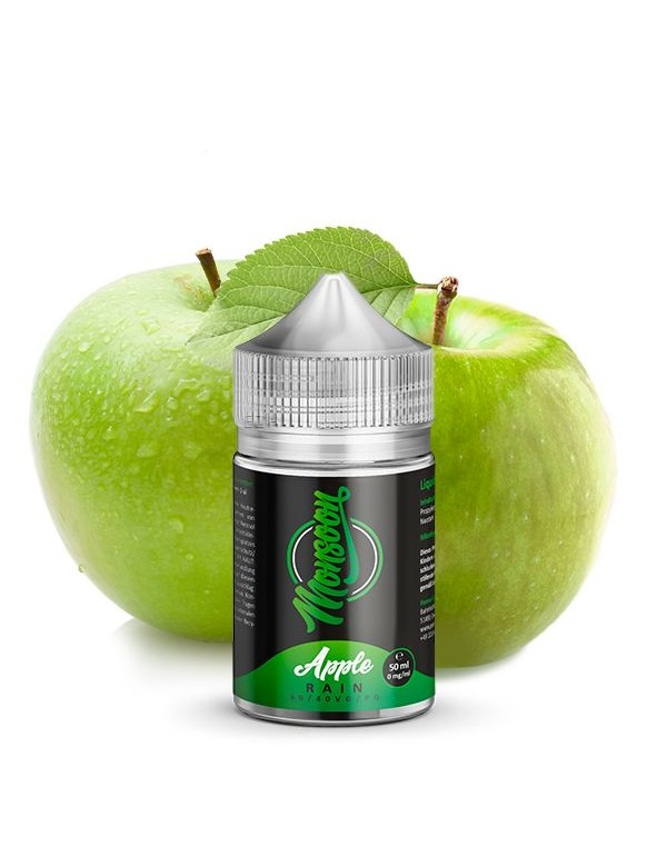 MONSOON Apple Rain Liquid 50ml Nikotinfrei 0mg