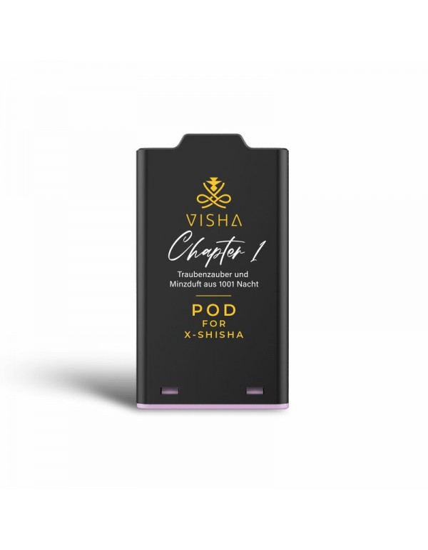 VISHA - X-Shisha Pod Chapter 1 - 0mg - Traubenzucker Minzduft