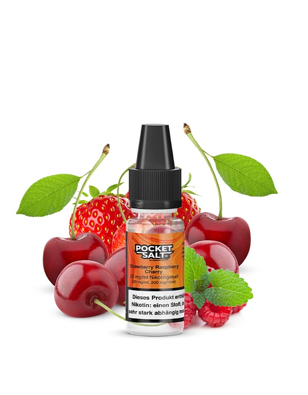 Pocket Salt Strawberry Raspberry Cherry Nikotinsal...