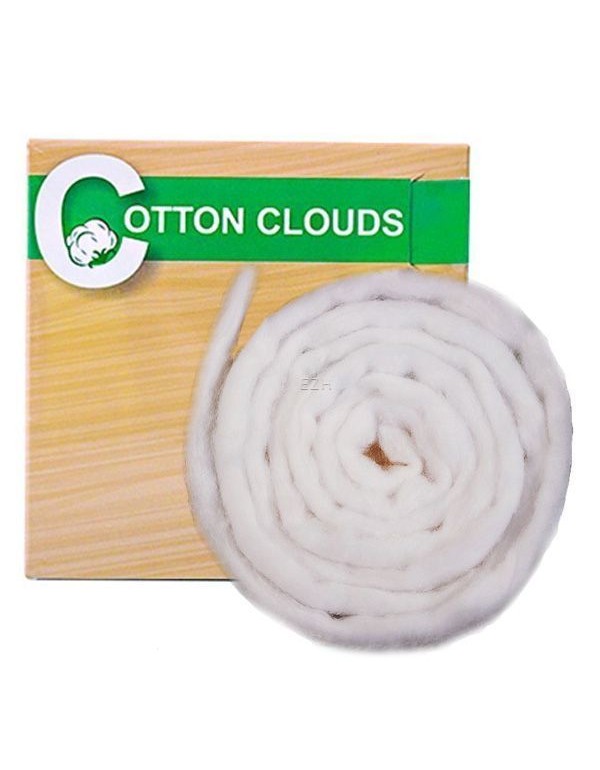 VAPEFLY Cotton Clouds Wickelwatte 1,5 Meter für S...