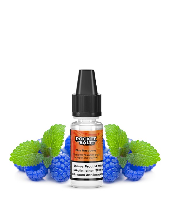 Pocket Salt Blue Raspberry Nikotinsalz Liquid 20mg...