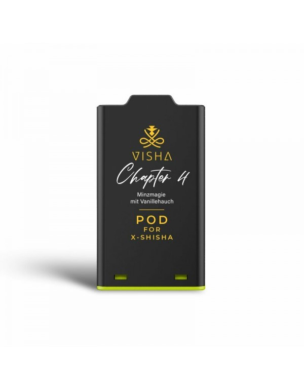 VISHA - X-Shisha Pod Chapter 4 - 0mg - Minzmagie mit Vanillehauch