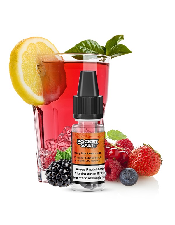 Pocket Salt Berry Mix Lemonade Nikotinsalz Liquid ...