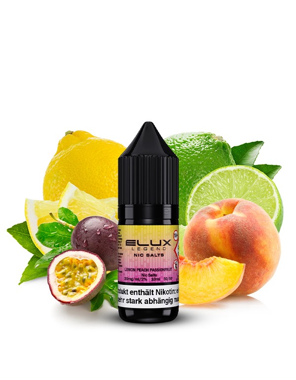 ELUX Liquid mit Nikotin Lemon Peach Passion 20mg/m...