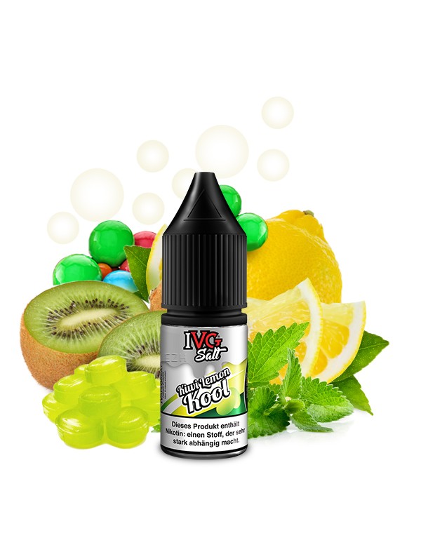 IVG Kiwi Lemon Kool Nikotinsalz Liquid 20mg/ml - 1...