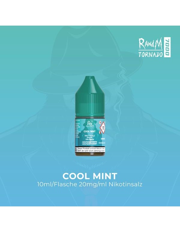 RandM Tornado 7000 Liquid mit Nikotin COOL MINT 20...