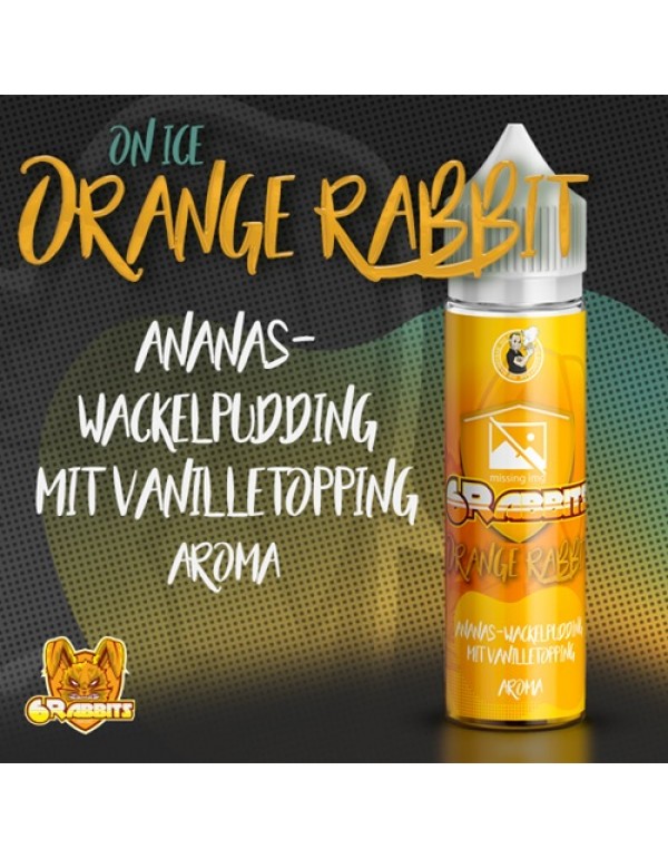 6 RABBITS Orange Rabbit on Ice Aroma 10ml Longfill