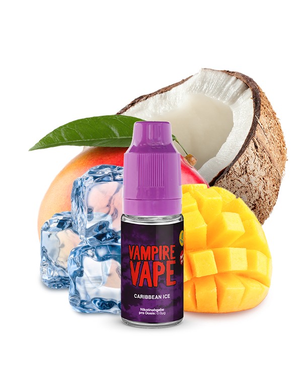 VAMPIRE VAPE - Caribbean Ice Liquid 10ml 0mg