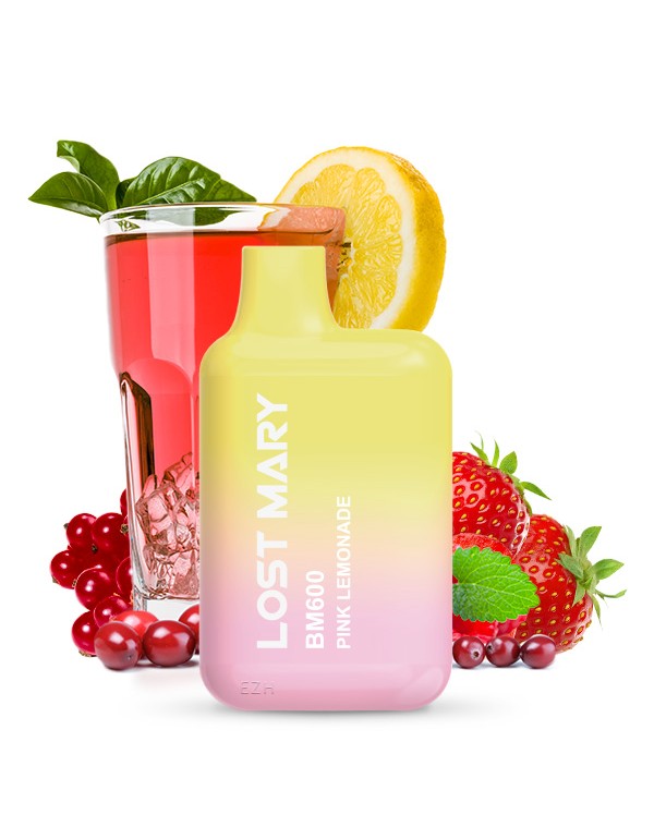 LOST MARY PINK LEMONADE Einweg E Zigarette 20mg/ml...