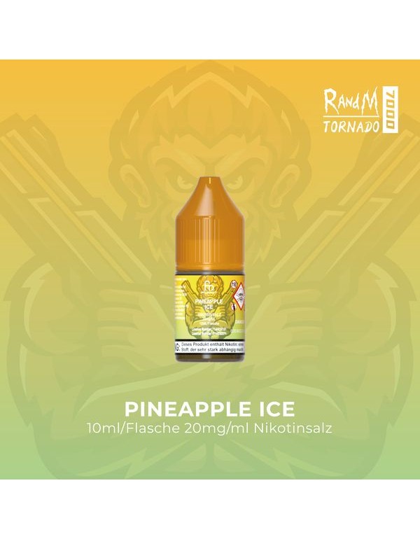 RandM Tornado 7000 Liquid mit Nikotin Pineapple Ic...