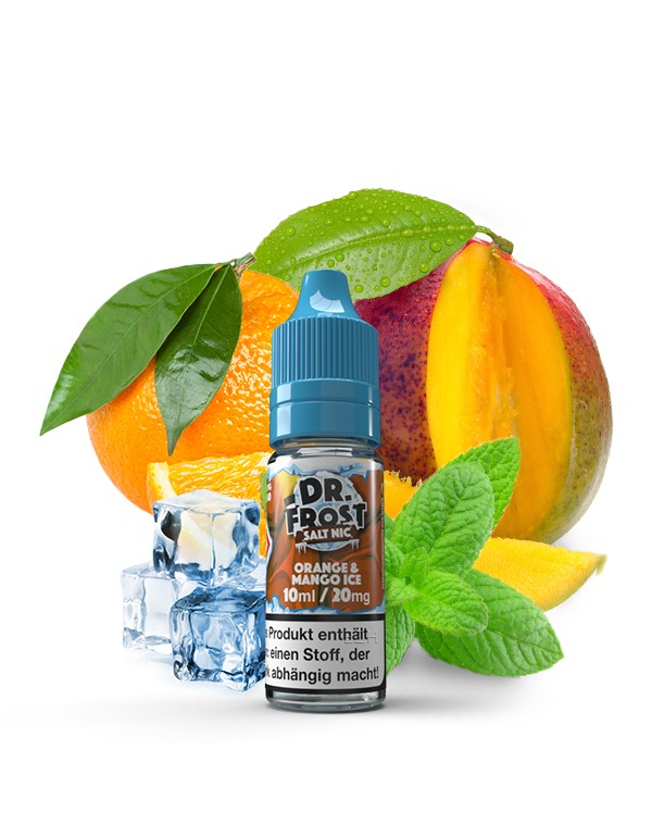 DR. FROST ICE COLD Orange & Mango Nikotinsalz Liqu...