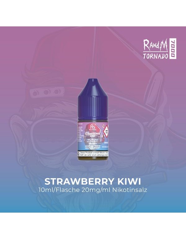 RandM Tornado 7000 Liquid mit Nikotin Strawberry K...