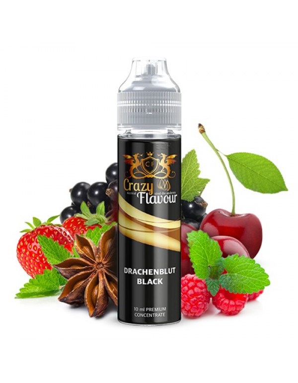 Crazy Flavours DRACHENBLUT Black Aroma 10ml Longfi...