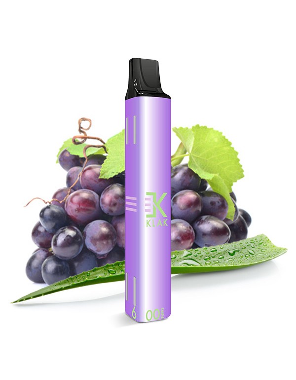 KLIK KLAK Vape mit Nikotin 20mg/ml Aloe Grape