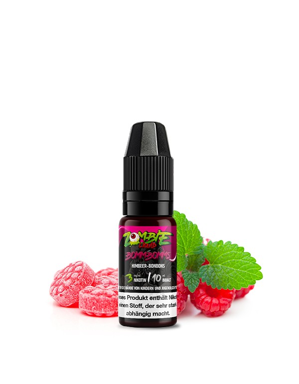 ZOMBIE JUICE - Bommbomms Liquid 10ml Nikotinfrei