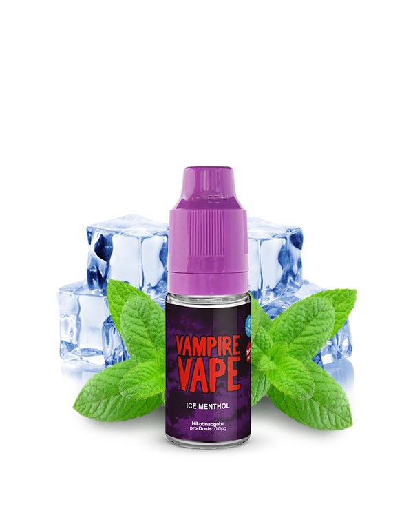 VAMPIRE VAPE - Ice Menthol Liquid 10ml 0mg