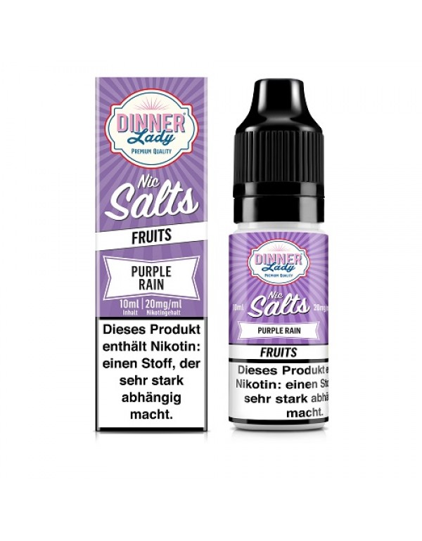 Dinner Lady PURPLE RAIN Nikotinsalz Liquid 20mg/ml...