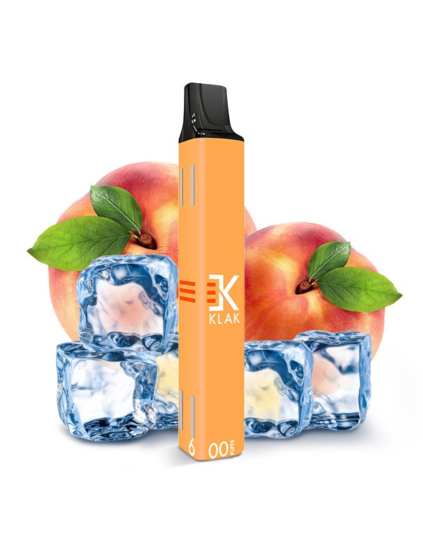 KLIK KLAK Vape mit Nikotin 20mg/ml Peach Ice