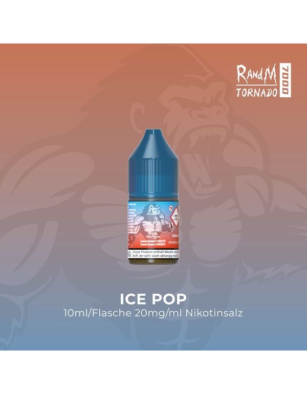 RandM Tornado 7000 Liquid mit Nikotin ICE POP 20mg...