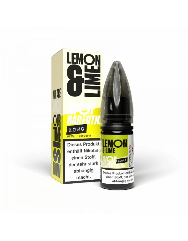 RIOT SQUAD Bar Edition LEMON & LIME 20mg/ml - 10ml