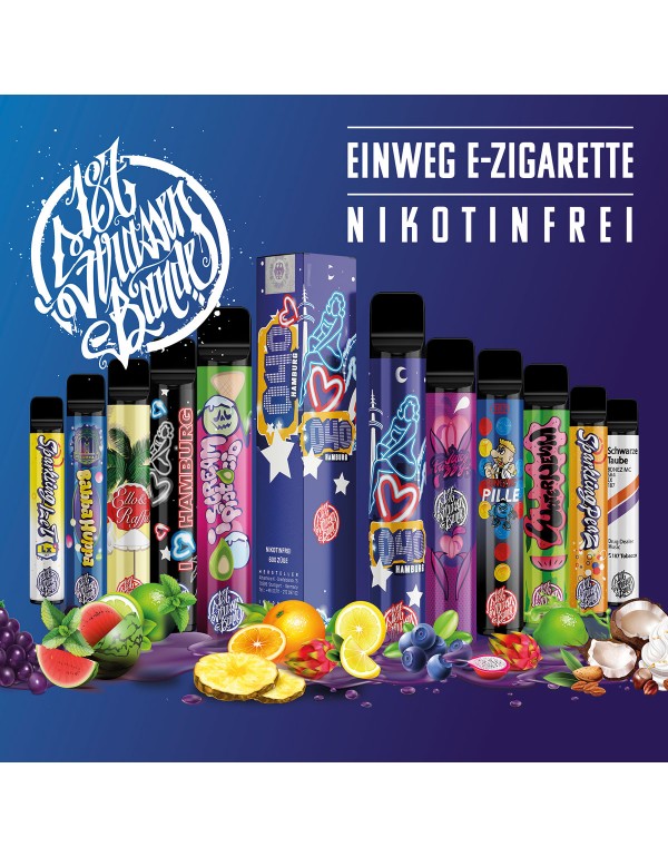 187 Vape Pink Mellow Einweg E Zigarette NIKOTINFREI