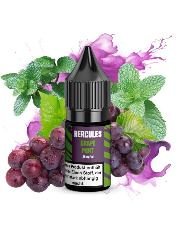 HERCULES Overdosed Grape Mint Liquid 10ml - 20mg