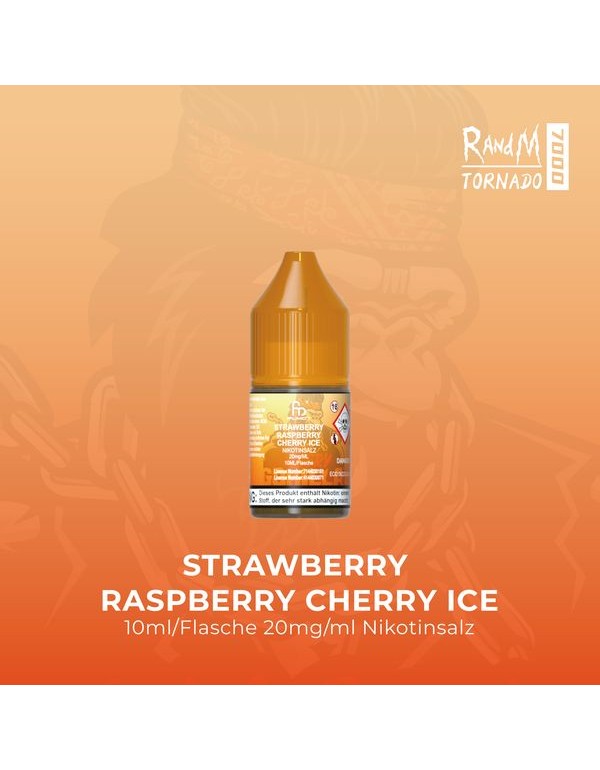 RandM Tornado 7000 Liquid mit Nikotin Strawberry R...