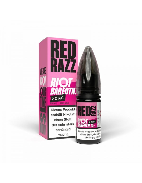 RIOT SQUAD Bar Edition RED RAZZ 20mg/ml - 10ml