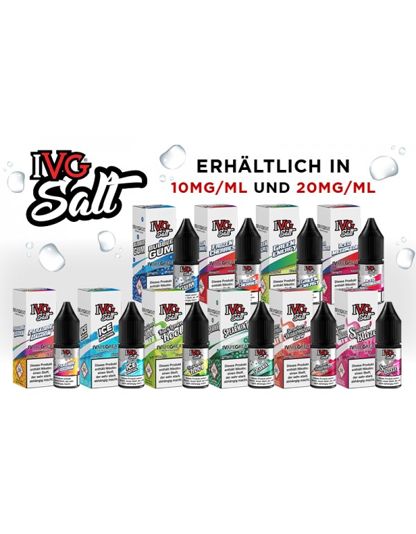 IVG Salt - Frozen Cherries 10mg/ml Liquid 10ml