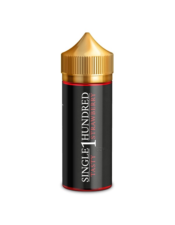 SINGLE1HUNDRED - Tasty Strawberry Aroma 5ml Longfill für Liquid