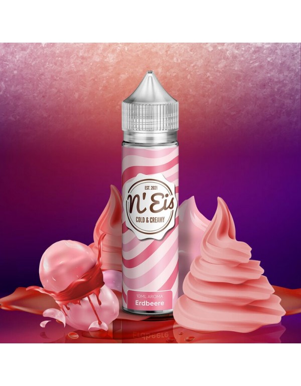 N'EIS - ERDBEERE Aroma 10ml Longfill für Liquid