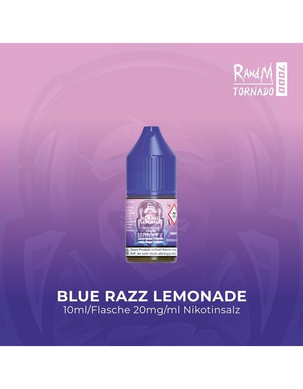 RandM Tornado 7000 Liquid mit Nikotin Blue Razz Le...