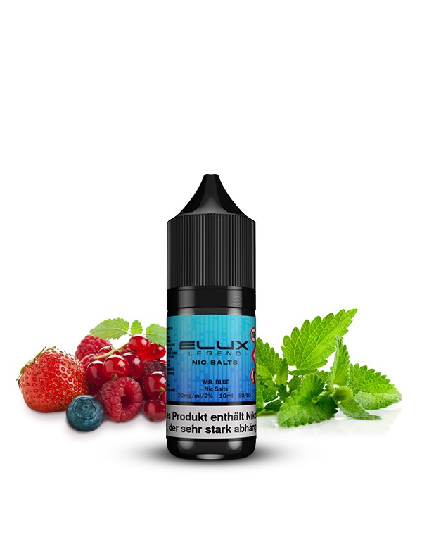 ELUX Liquid mit Nikotin Mr Blue 20mg/ml