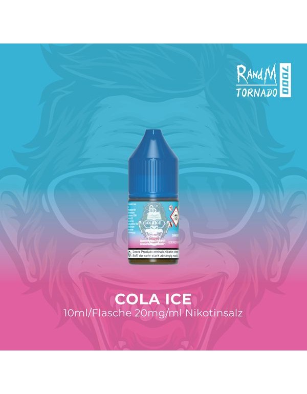 RandM Tornado 7000 Liquid mit Nikotin Cola Ice 20m...