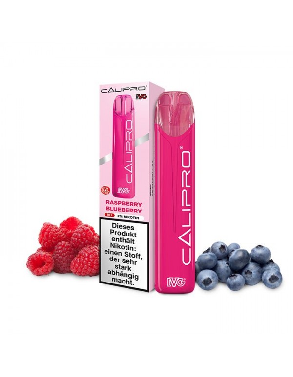 IVG Calipro Raspberry Blueberry E Zigarette mit Ni...